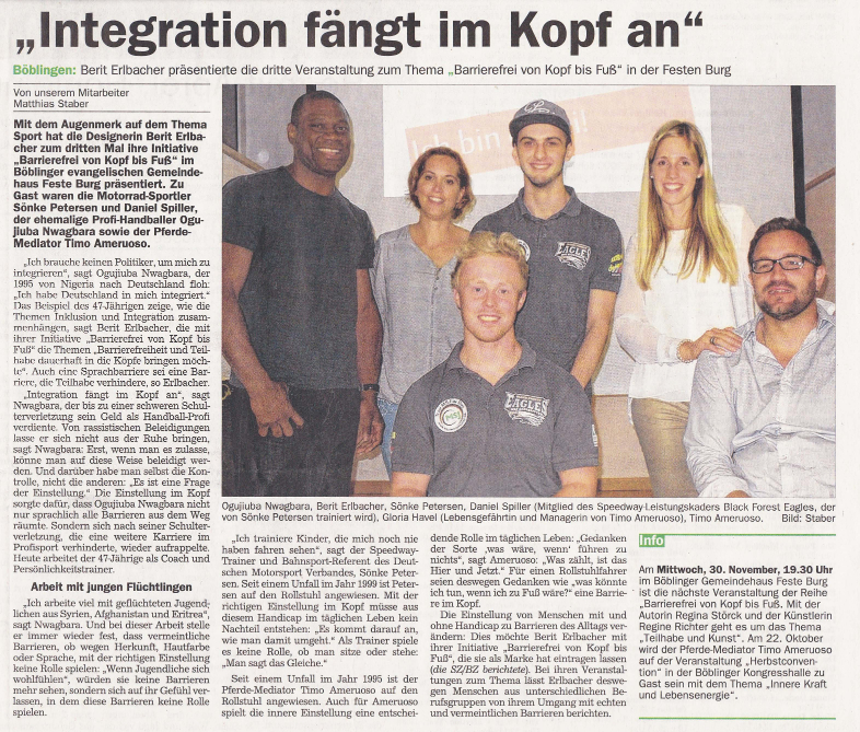 szbz-2016-09-14_Integration fängt im Kopf an szbz-2016-09-14_Integration fängt im Kopf an