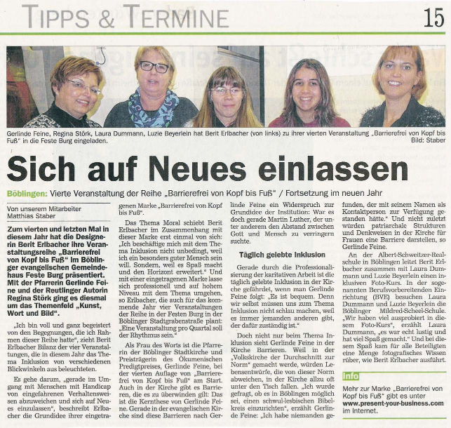 szbz-2016-12-04_Sich auf Neues einlassen szbz-2016-12-04_Sich auf Neues einlassen